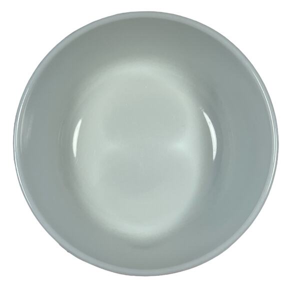 Pyrex Hamilton Beach Vintage 1940s 1950's USA White Milk Glass Large Mixing Bowl - Picture 7 of 8